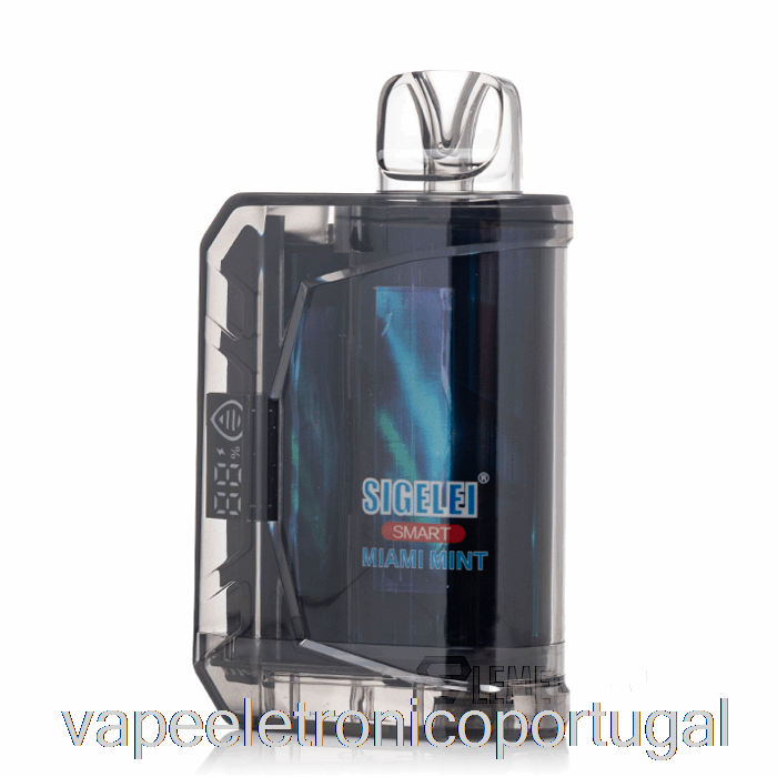 Vape Eletrônico Sigelei Smart Ac10000 Descartável Miami Mint